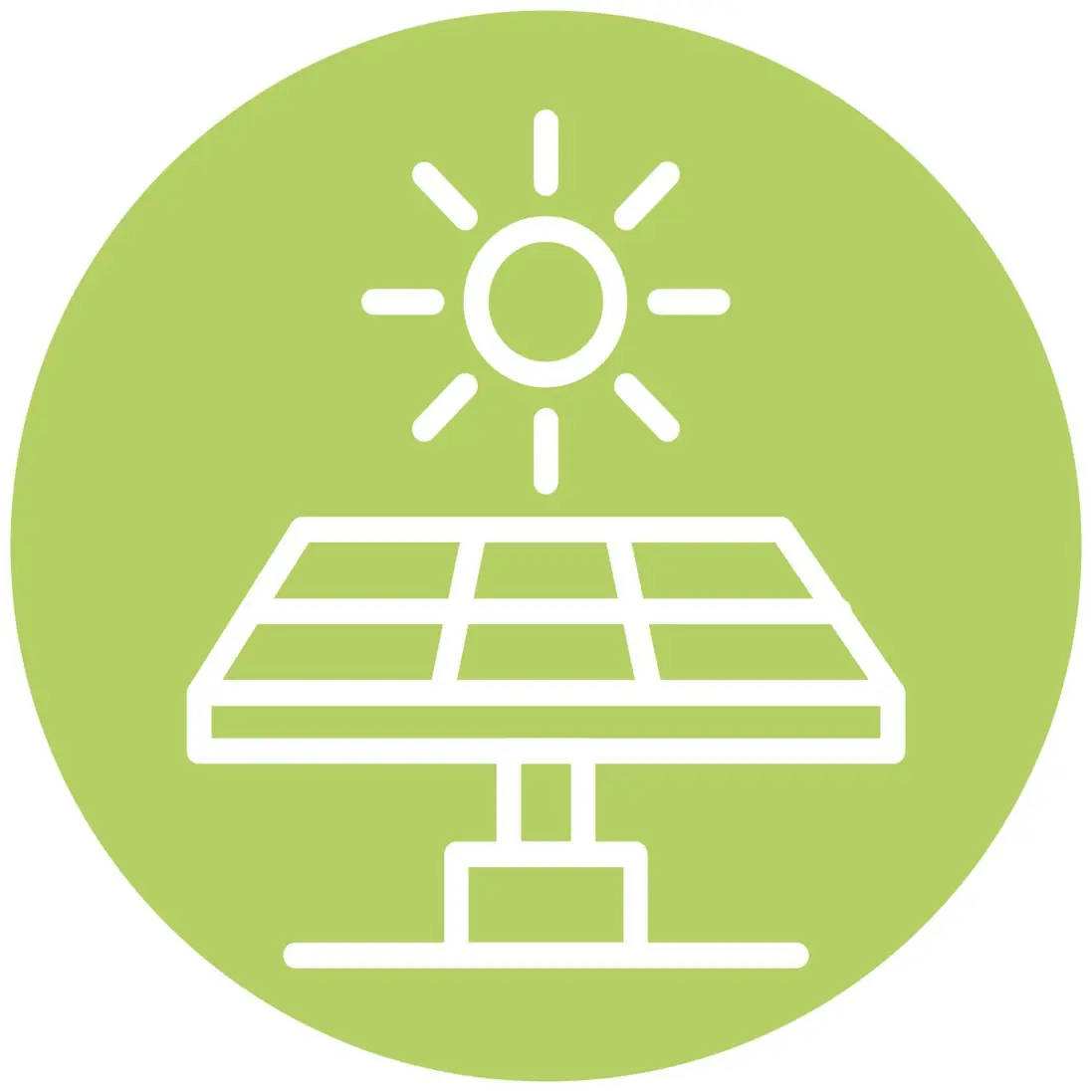 Solceller ikon